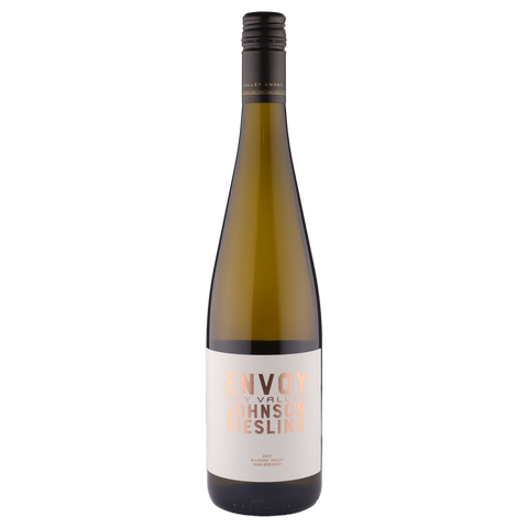 A bottle of Spy Valley Envoy Riesling 2017 750ml White Wine
