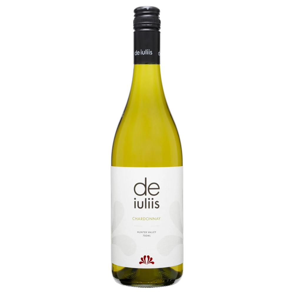 A bottle of De Iuliis Chardonnay 2025 750ml White Wine