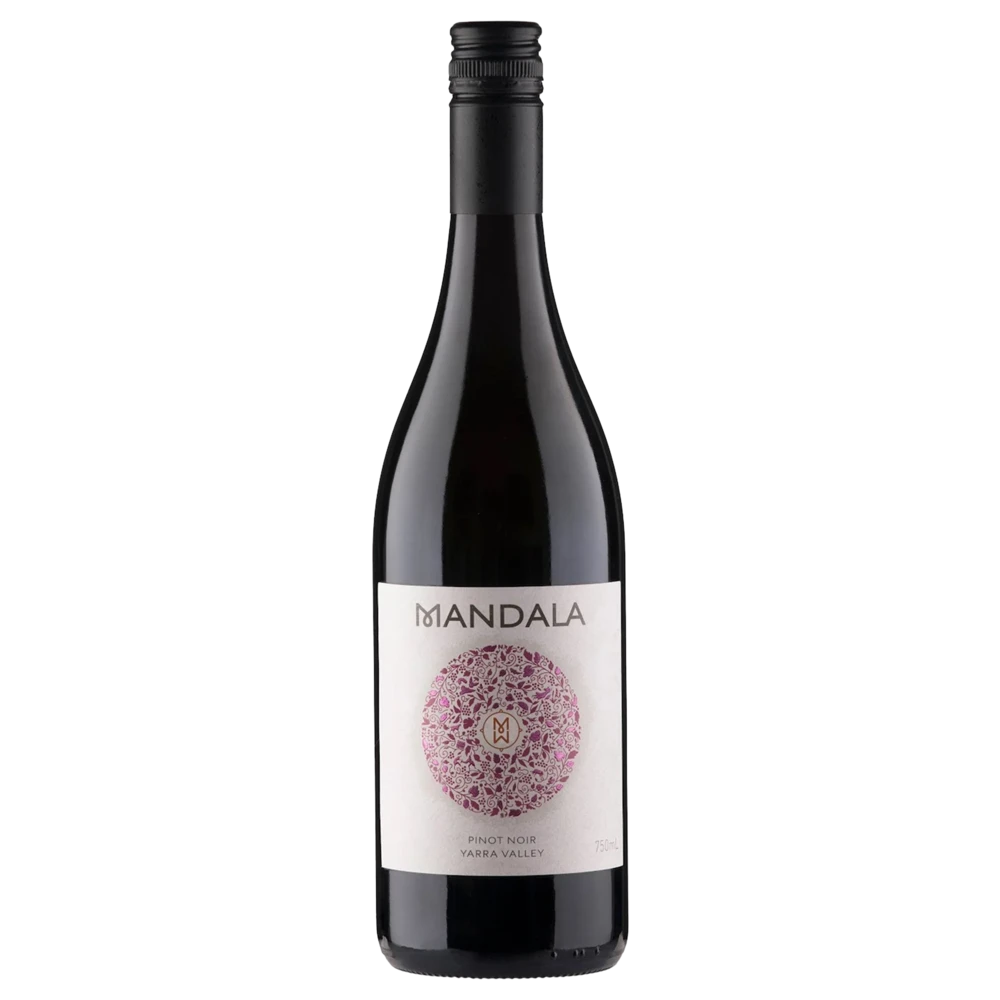 A bottle of Mandala Pinot Noir 2026 750ml Red Wine