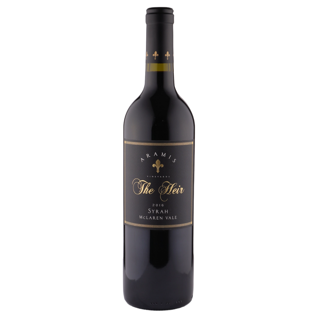 A bottle of Aramis The Heir Syrah 2016 750ml Red Wine
