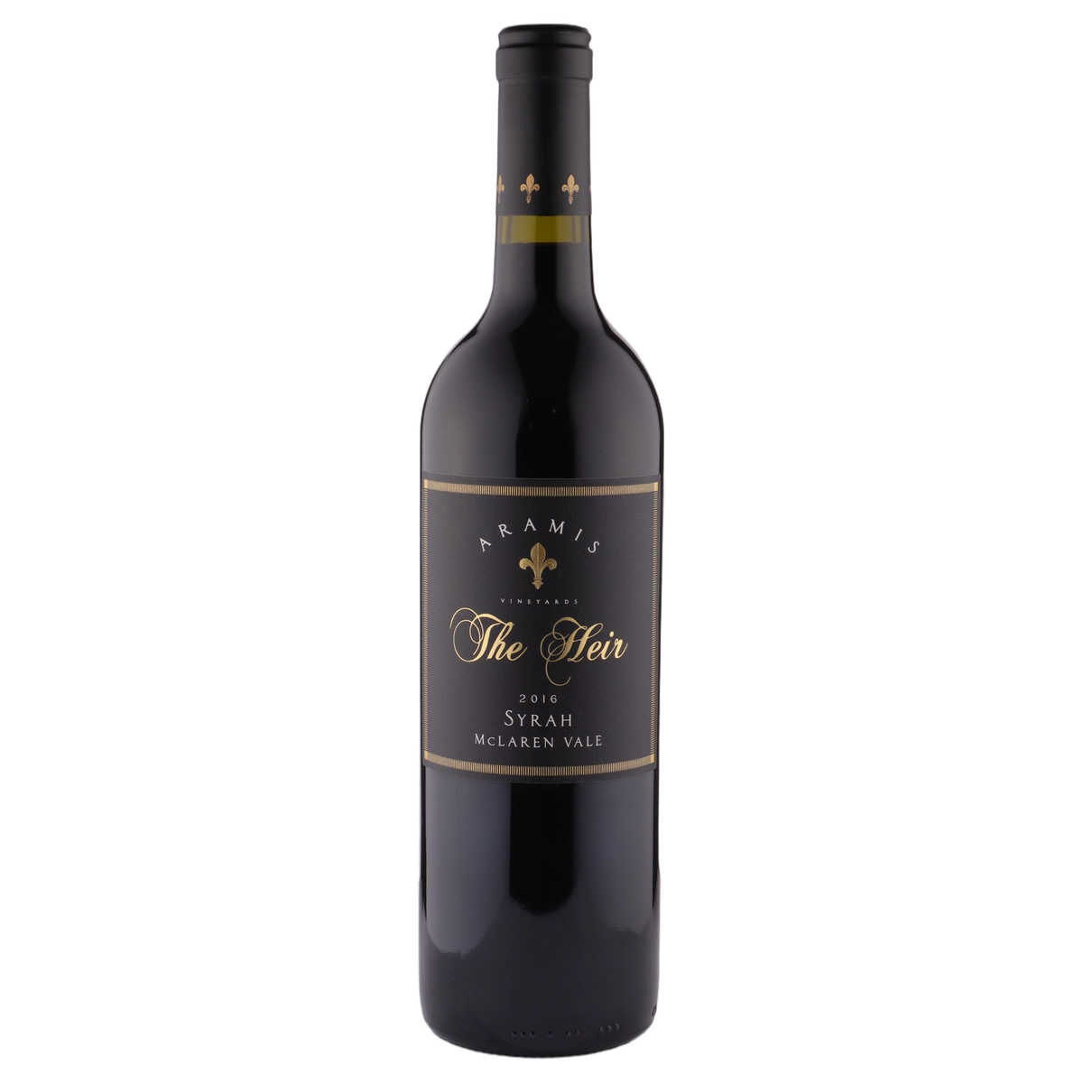 A bottle of Aramis The Heir Syrah 2016 750ml Red Wine
