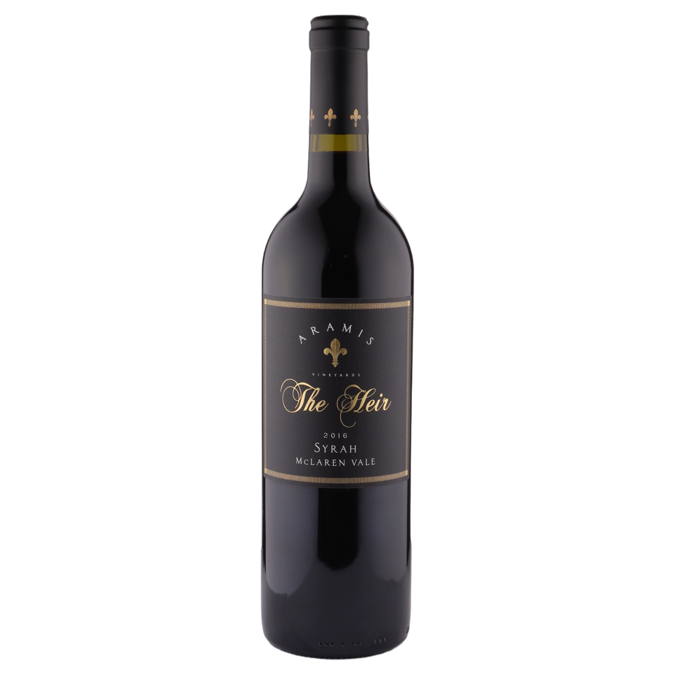A bottle of Aramis The Heir Syrah 2016 750ml Red Wine