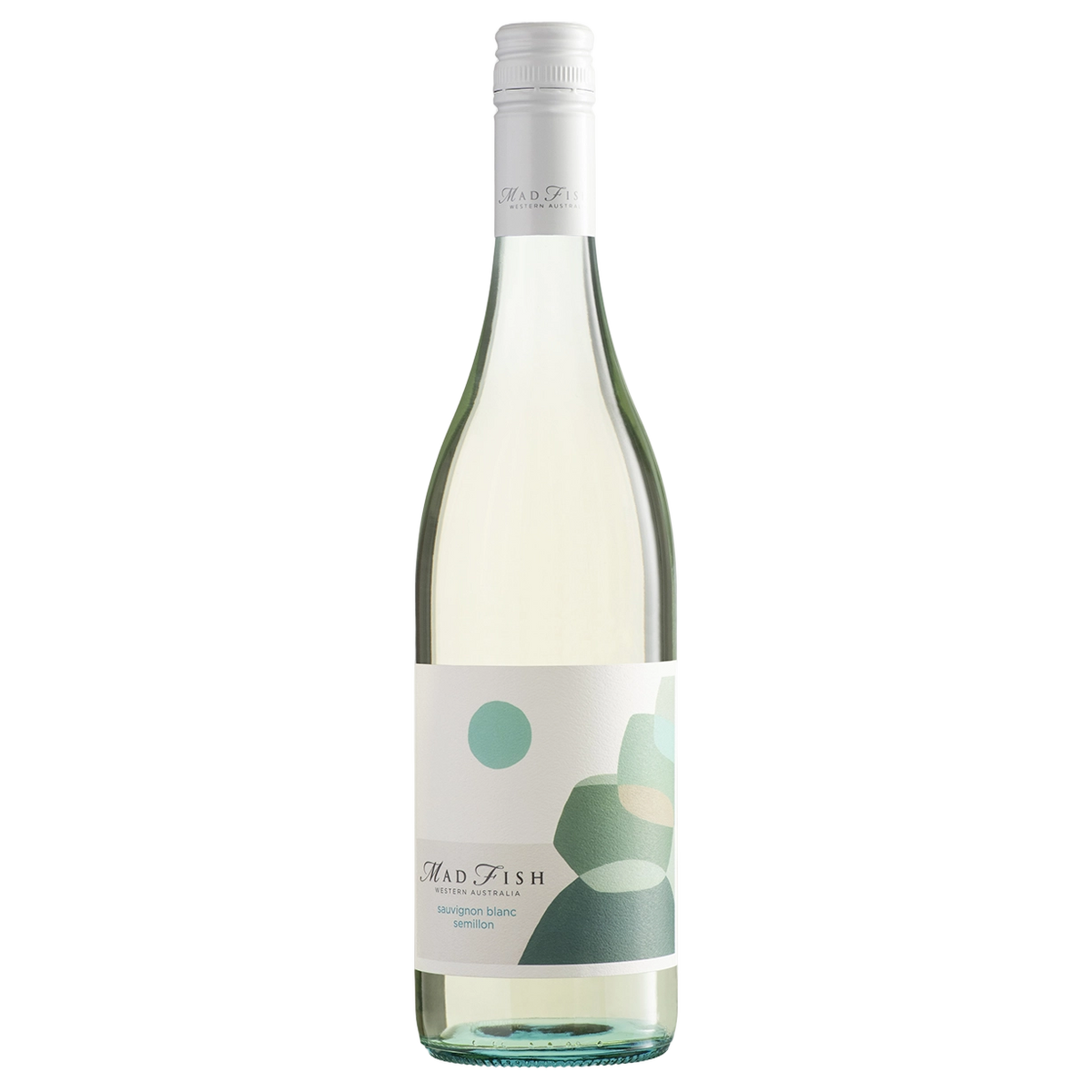 A bottle of Madfish Sauvignon Blanc Semillon 2025 750ml White Wine