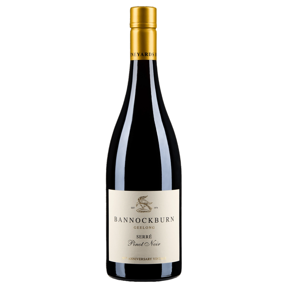 A bottle of Bannockburn Serré Pinot Noir 2025 1500ml Red Wine