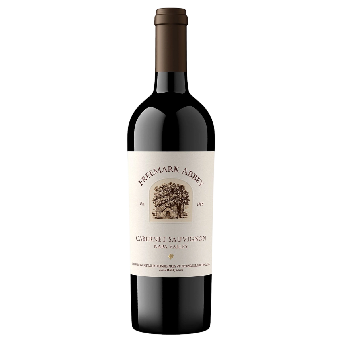 A bottle of Freemark Abbey Napa Valley Cabernet Sauvignon 2022 750ml Red Wine