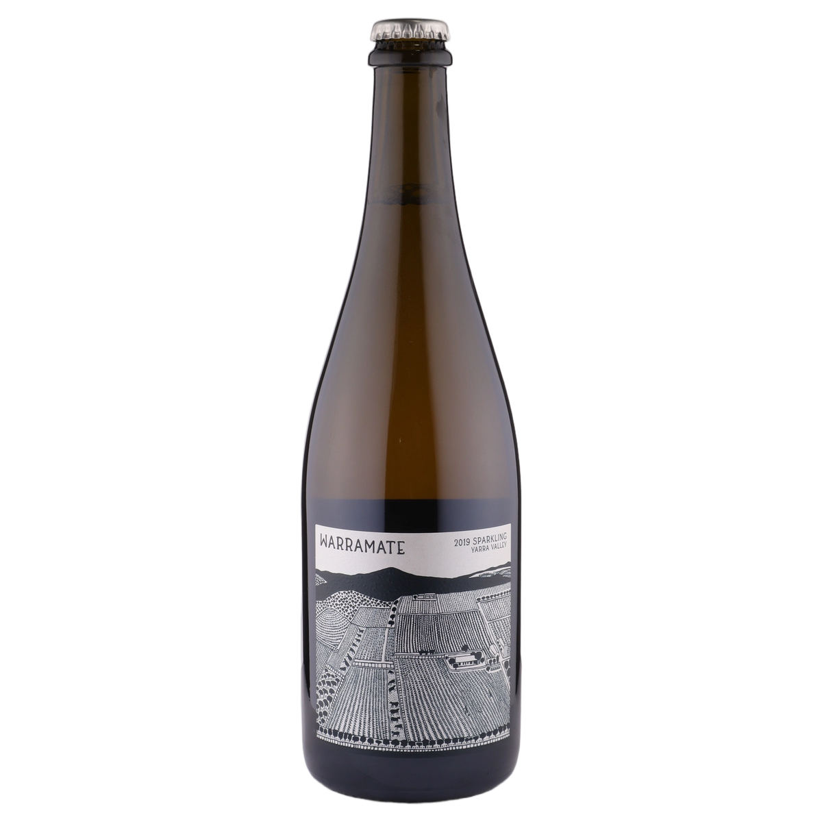 A bottle of Warramate Sparkling 2019 750ml Sparkling Wine