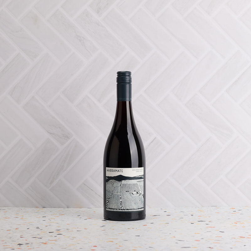 A bottle of Warramate Pinot Noir 2025 750ml Red Wine