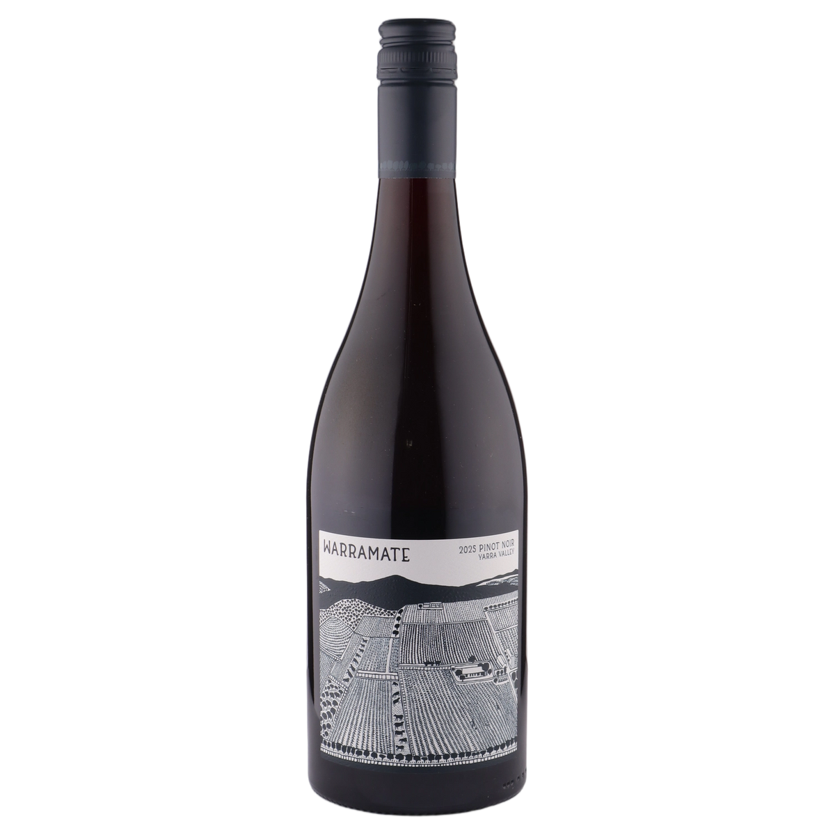 A bottle of Warramate Pinot Noir 2025 750ml Red Wine