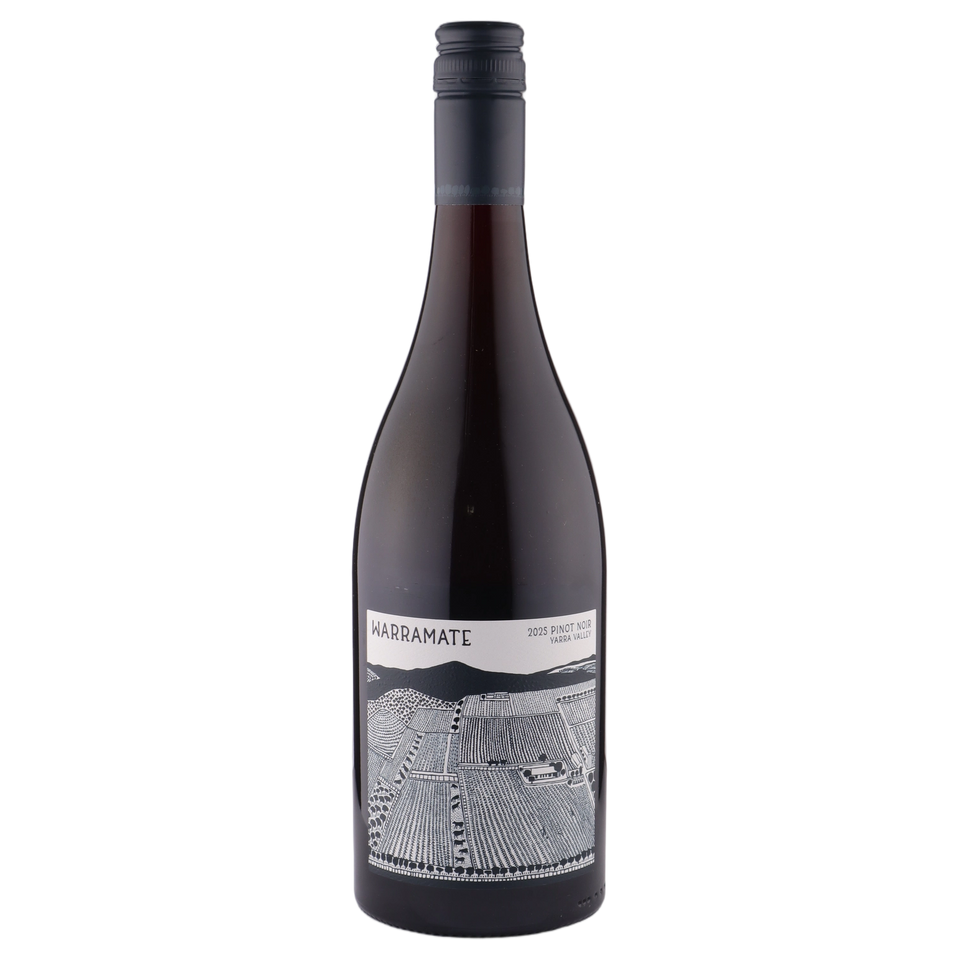 A bottle of Warramate Pinot Noir 2025 750ml Red Wine
