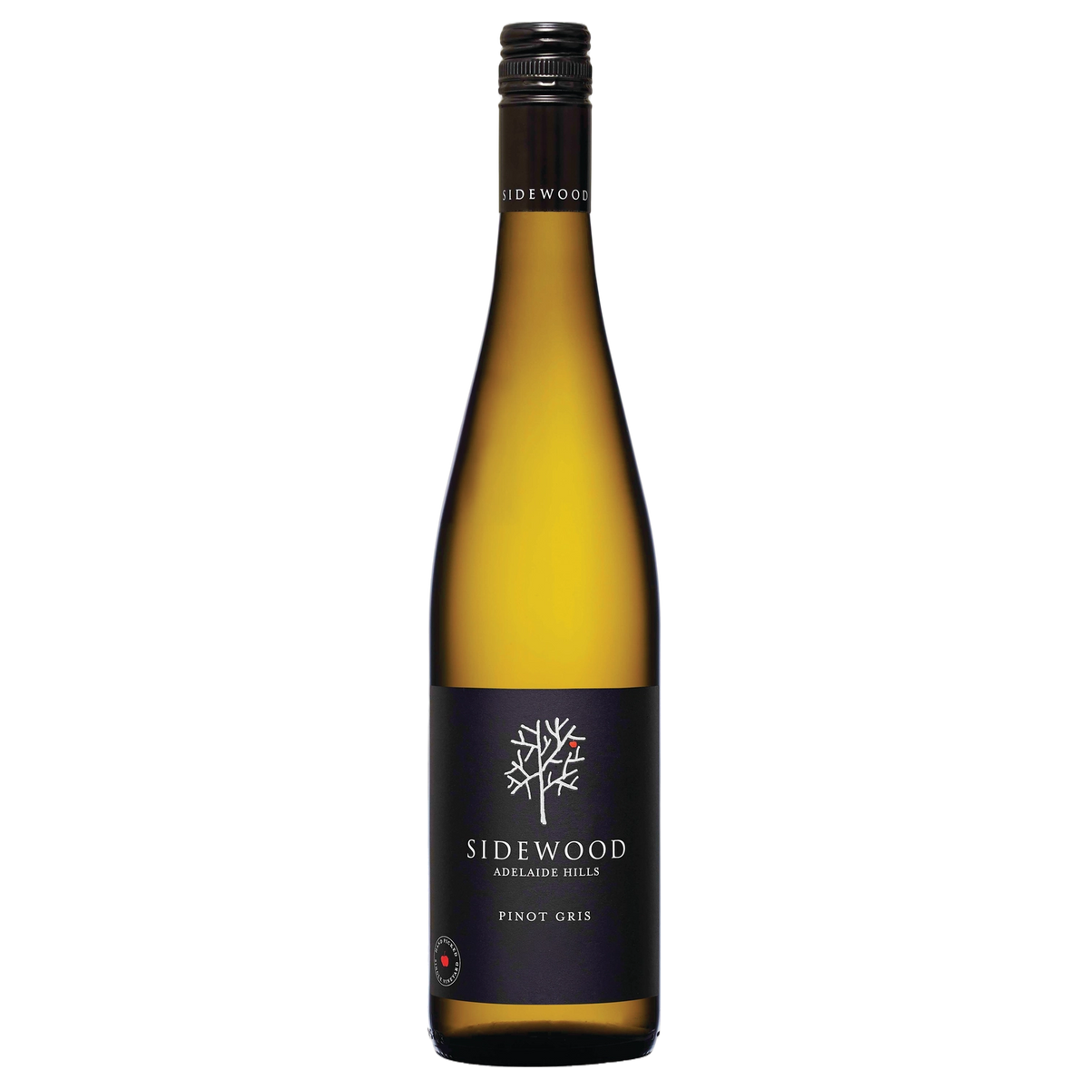 A bottle of Sidewood Estate Pinot Gris 2026 750ml White Wine