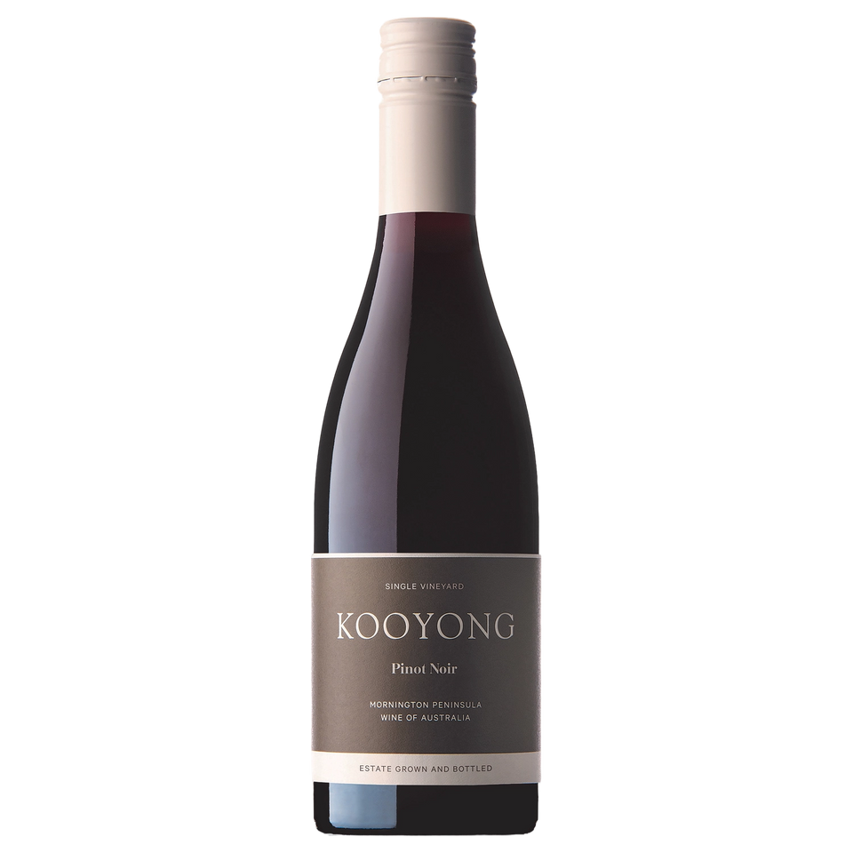 A bottle of Kooyong Estate Pinot Noir 2025 375ml Red Wine