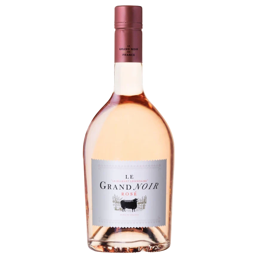 A bottle of Le Grand Noir Rose 2025 750ml Red Wine