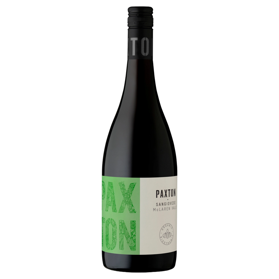 A bottle of Paxton Sangiovese 2025 750ml Red Wine