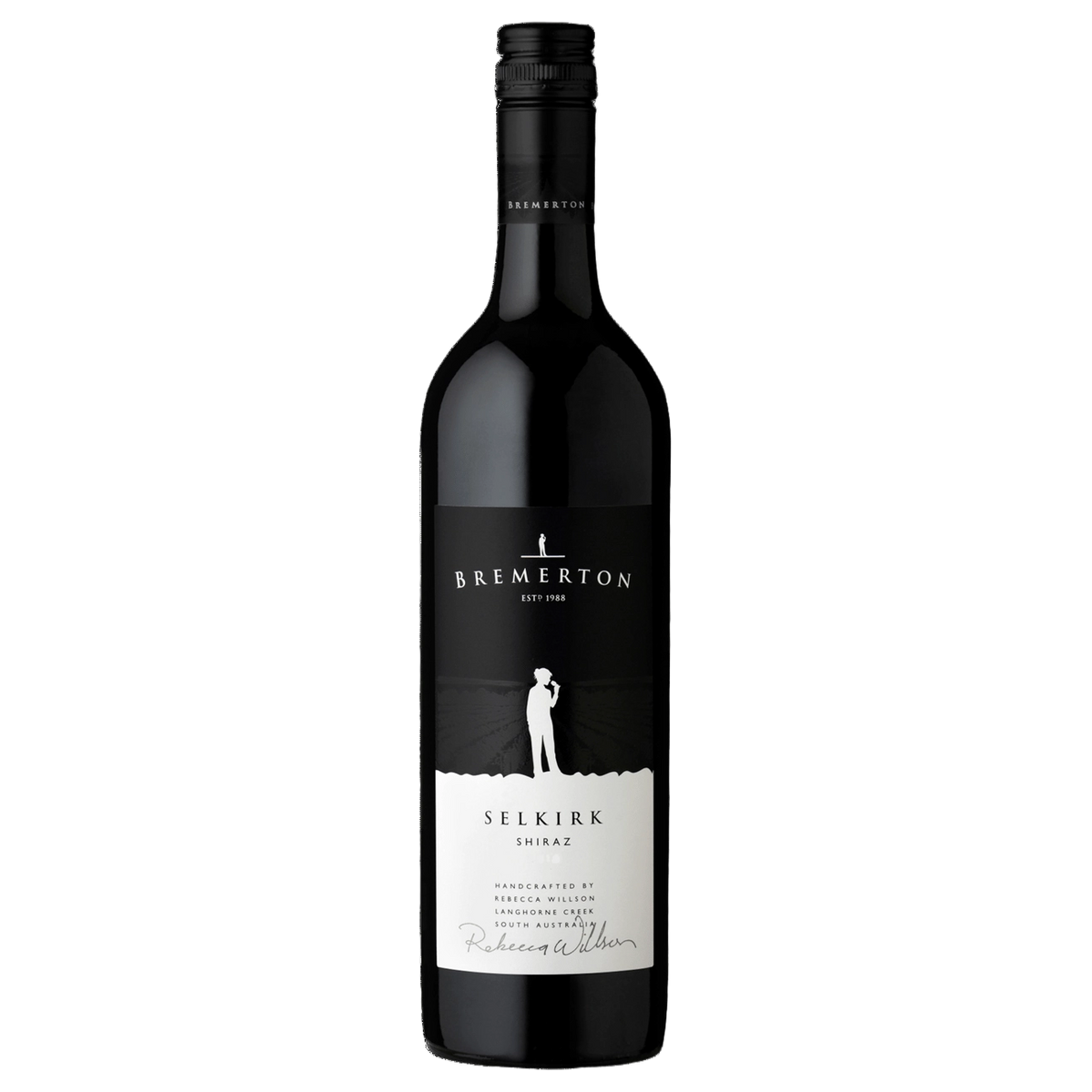 A bottle of Bremerton Selkirk Shiraz 2024 750ml Red Wine