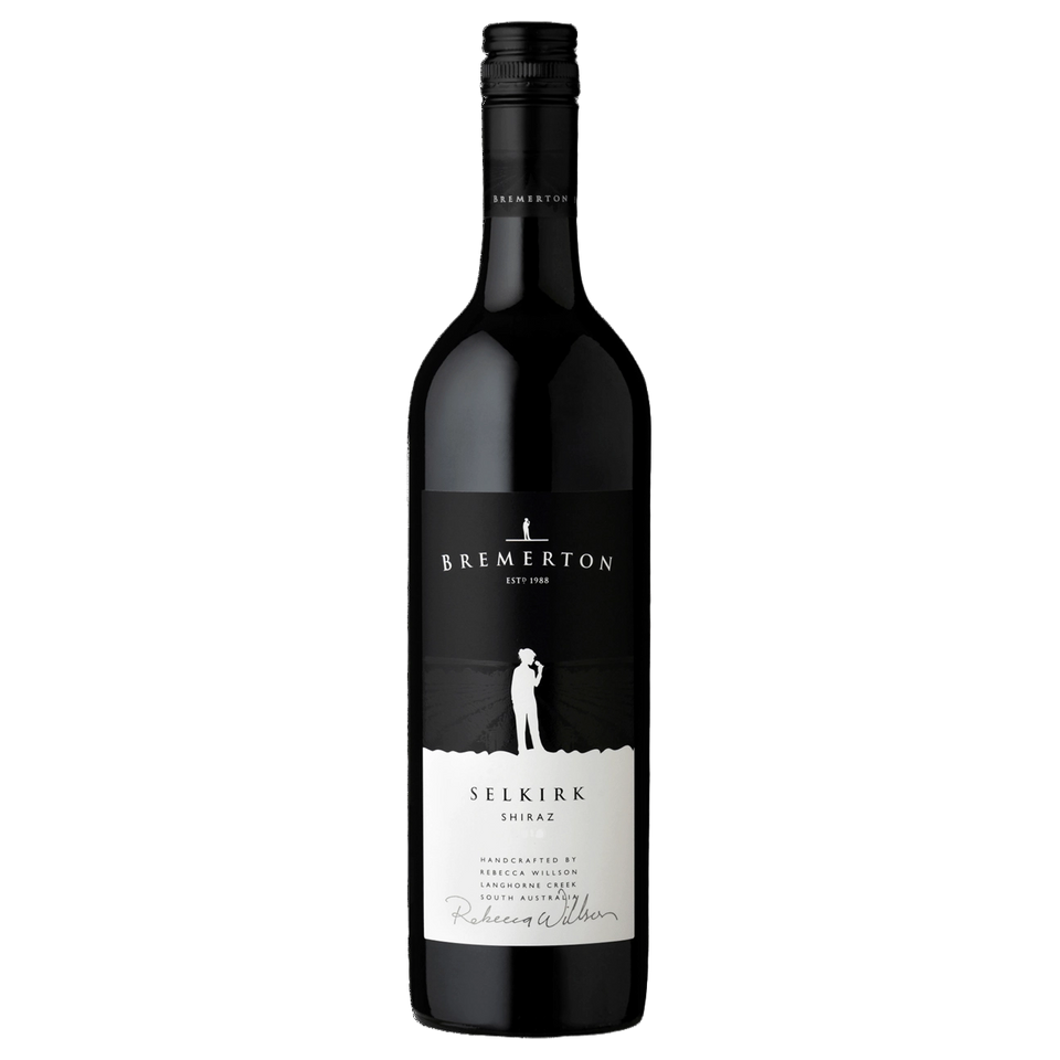 A bottle of Bremerton Selkirk Shiraz 2024 750ml Red Wine