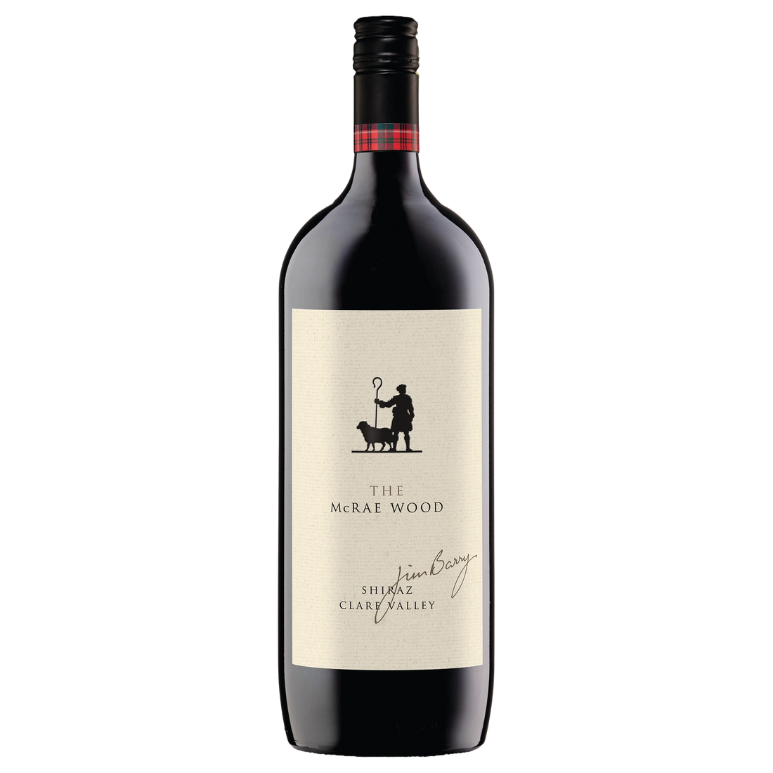 A bottle of Jim Barry The McRae Wood Shiraz Cellar Release 2012 3000ml Red Wine