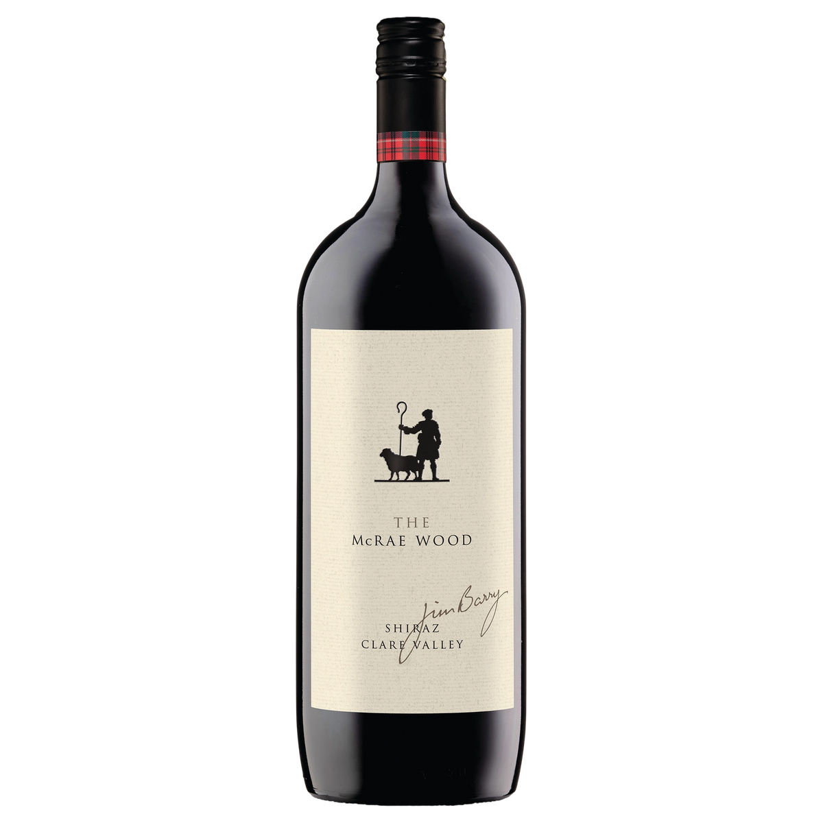 A bottle of Jim Barry The McRae Wood Shiraz Cellar Release 2012 3000ml Red Wine