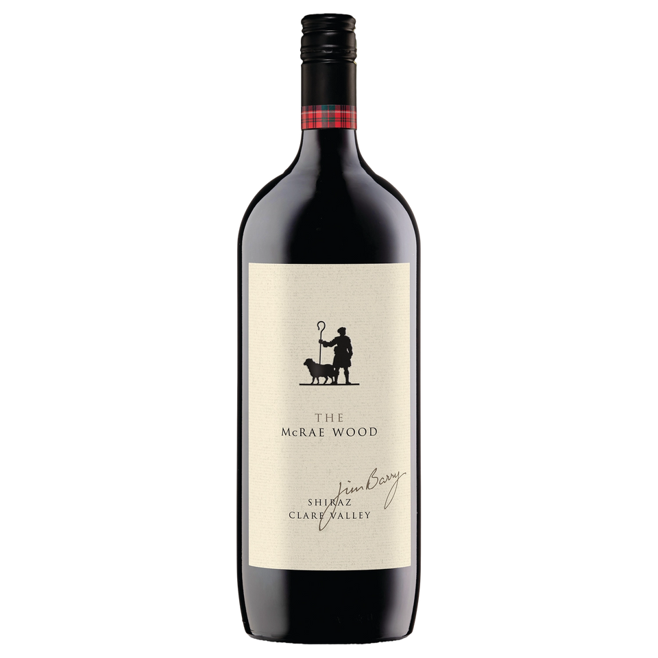 A bottle of Jim Barry The McRae Wood Shiraz Cellar Release 2012 3000ml Red Wine