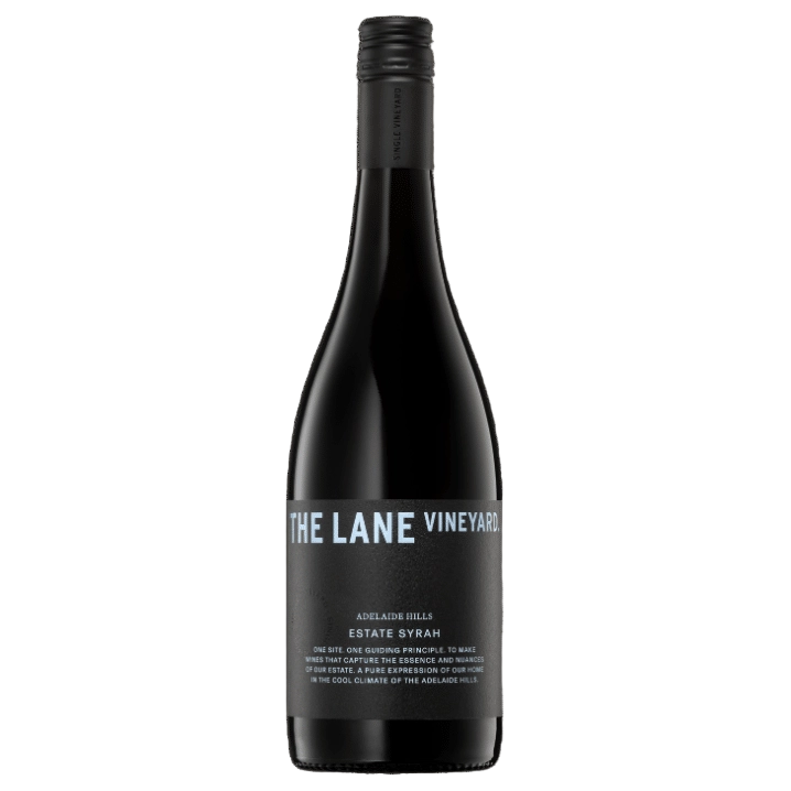 A bottle of The Lane Estate Syrah Adelaide Hills 2023 750ml Red Wine