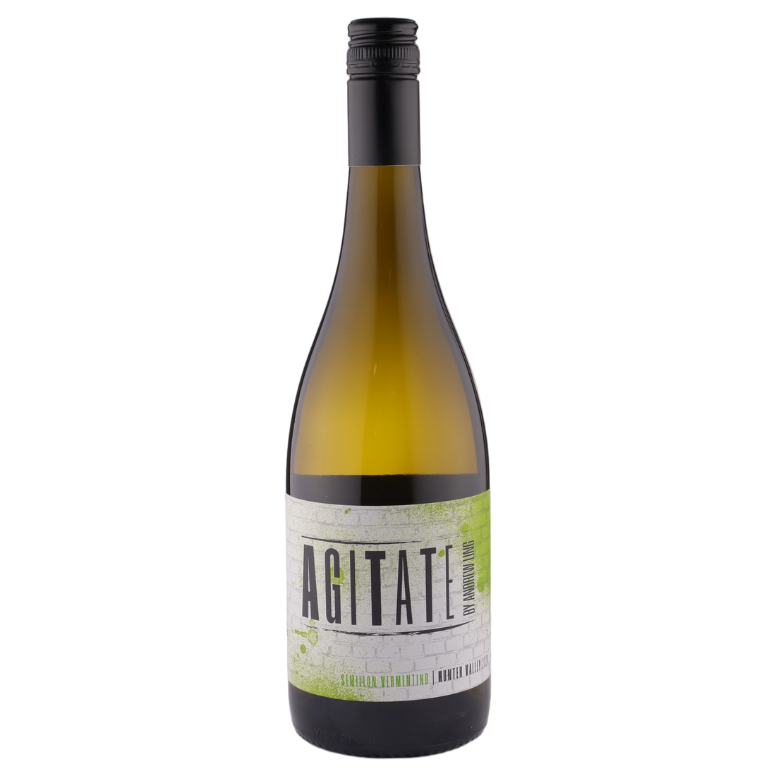 A bottle of Agitate Semillon Vermentino 2024 750ml White Wine