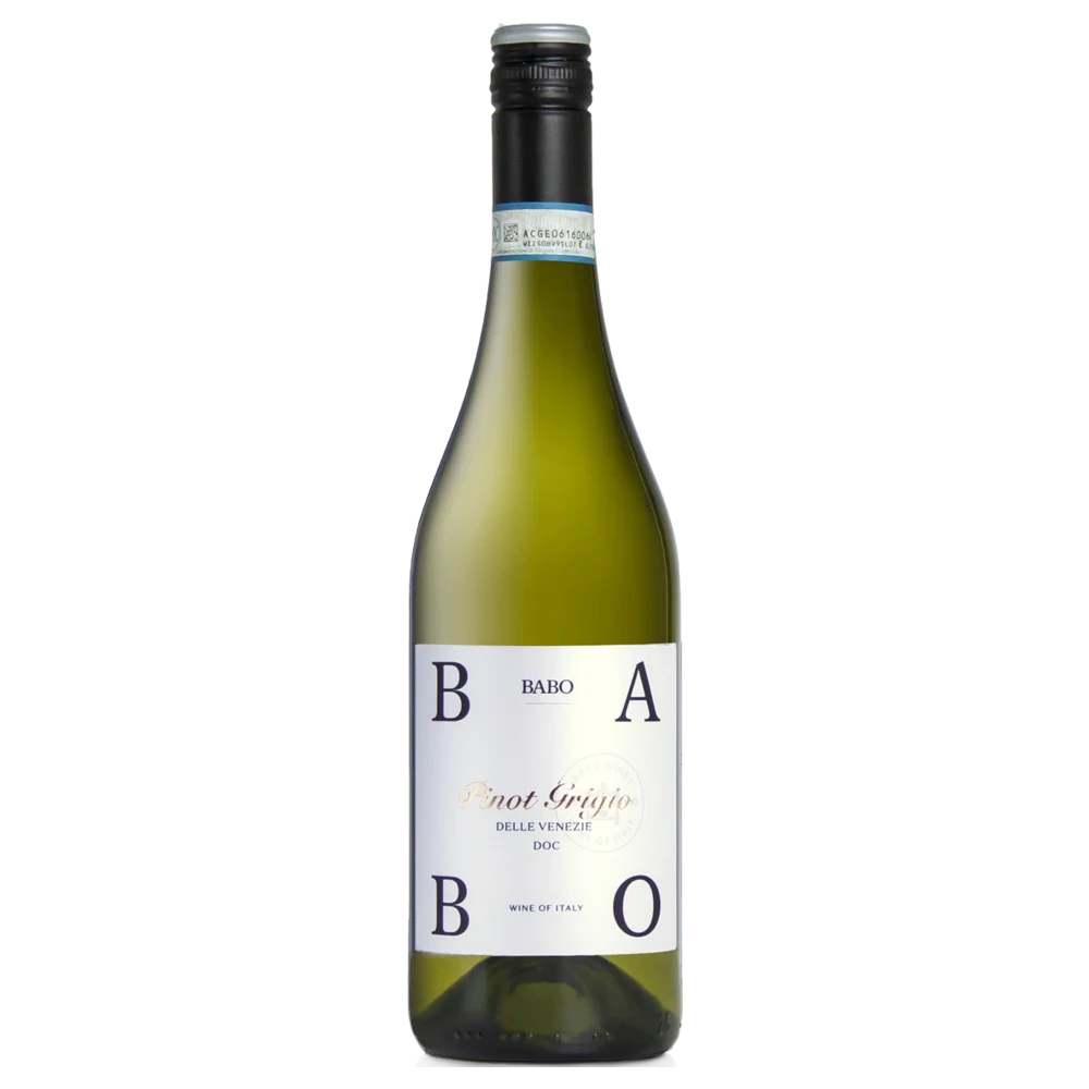 A bottle of Babo Pinot Grigio 2025 750ml White Wine