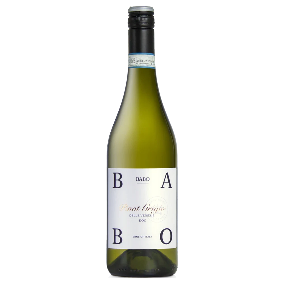 A bottle of Babo Pinot Grigio 2025 750ml White Wine