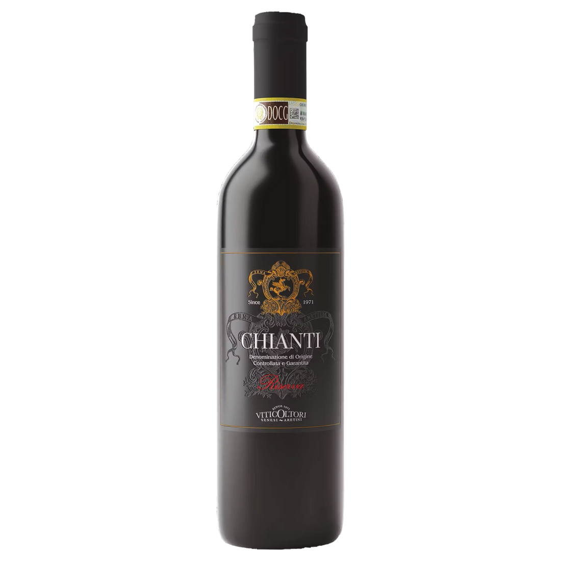 A bottle of Cantina Viticoltori Senesi Aretini Chianti Riserva 2022 750ml Red Wine