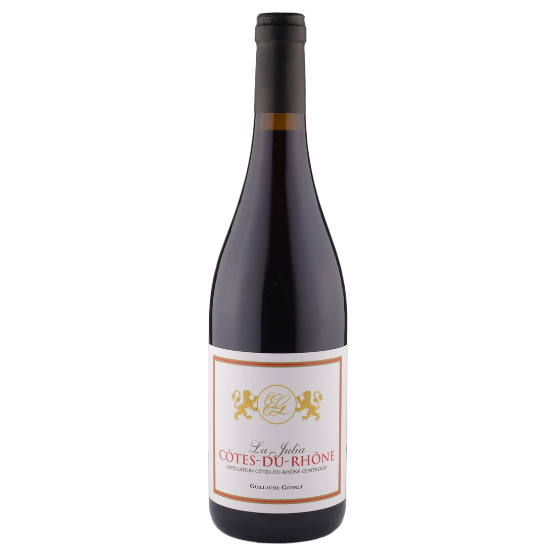 A bottle of Guillaume Gonnet La Julia Cotes du Rhone 2024 750ml Red Wine