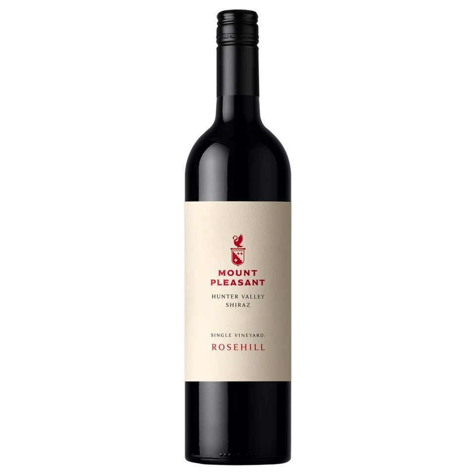 A bottle of Mount Pleasant Rosehill Shiraz 2024 750ml Red Wine