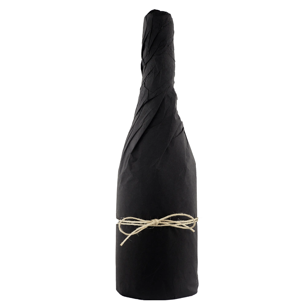 Default Mystery Single Bottle Burgundy Sloping Shape Transparent