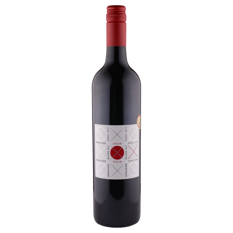 A bottle of Ox Hardy Little Ox Shiraz 2014 750ml Red Wine