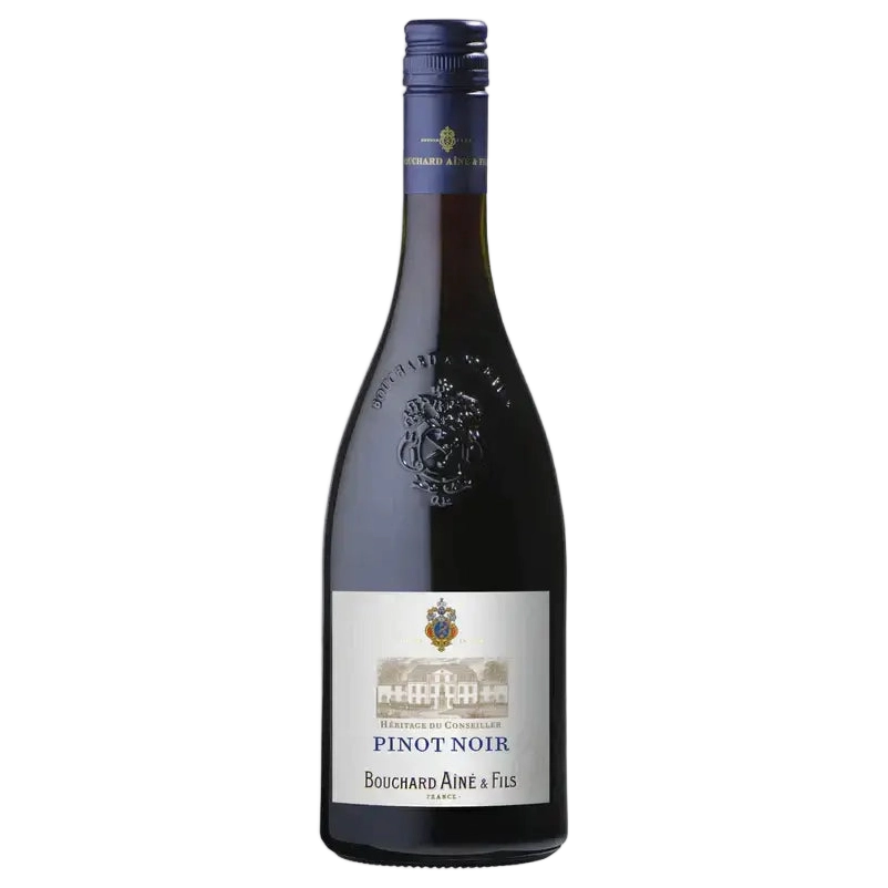 A bottle of Bouchard Aîne & Fils Héritage du Conseiller Pinot Noir 750ml Red Wine