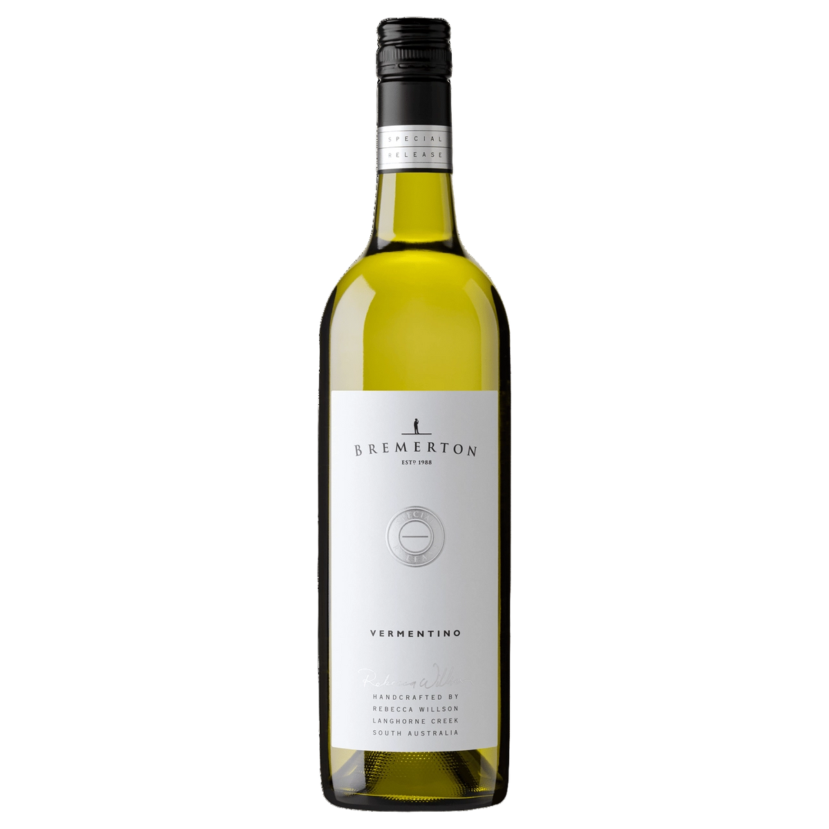 A bottle of Bremerton Special Vermentino 2026 750ml White Wine