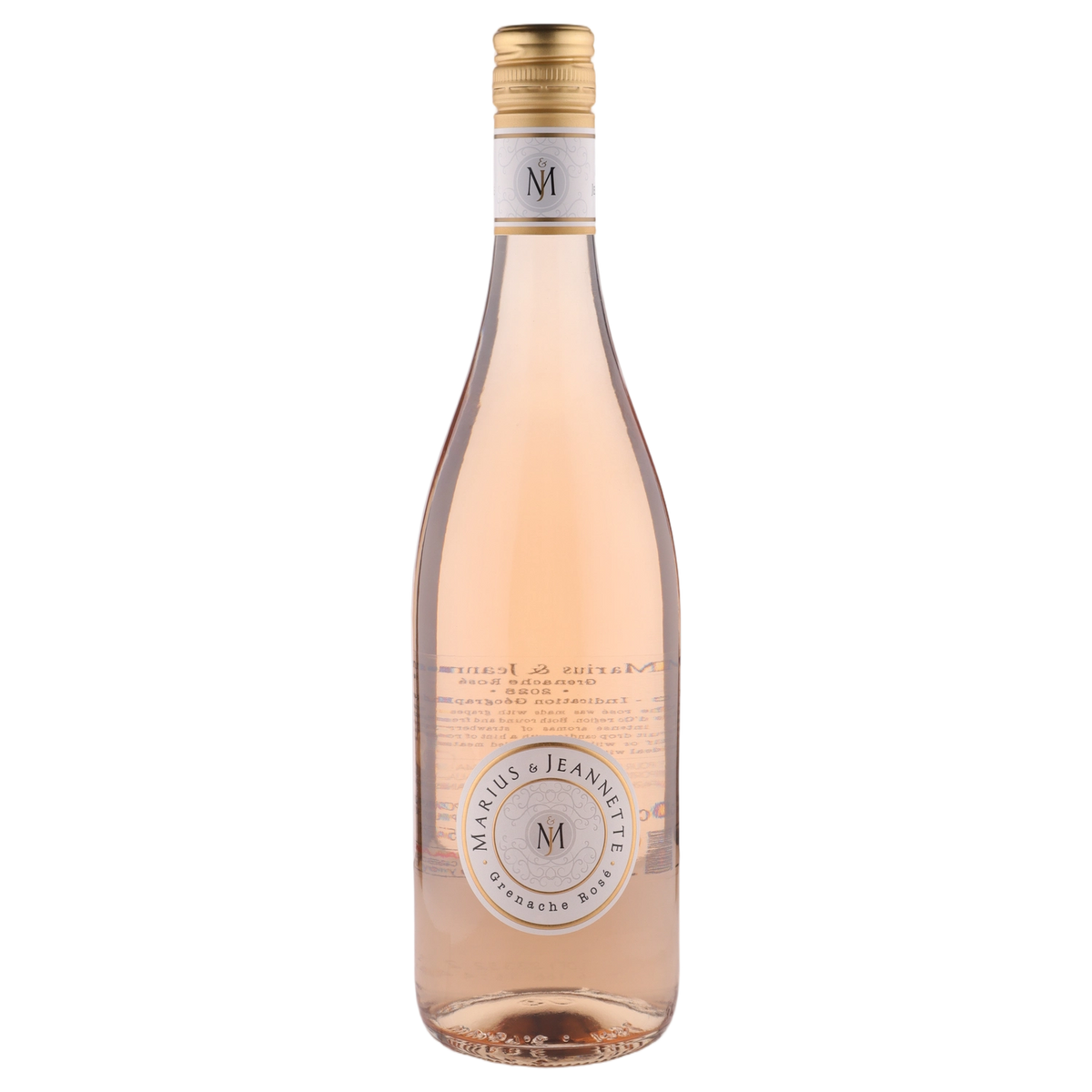 A bottle of Badet Clement Marius et Jeannette Grenache Rose 2025 750ml Rose Wine