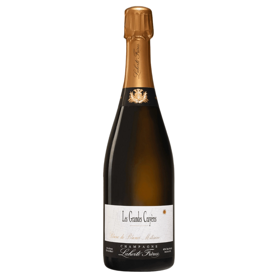 A bottle of Champagne Laherte Frères Les Grandes Crayères (Disg. Dec 25) 2022 750ml Sparkling Wine