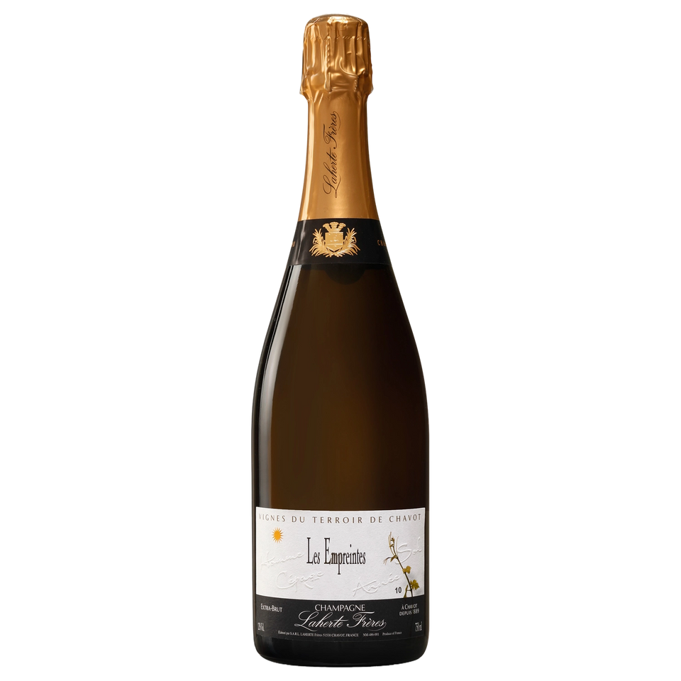 A bottle of Champagne Laherte Frères Les Empreintes (Disg. Nov 25) 2020 750ml Sparkling Wine