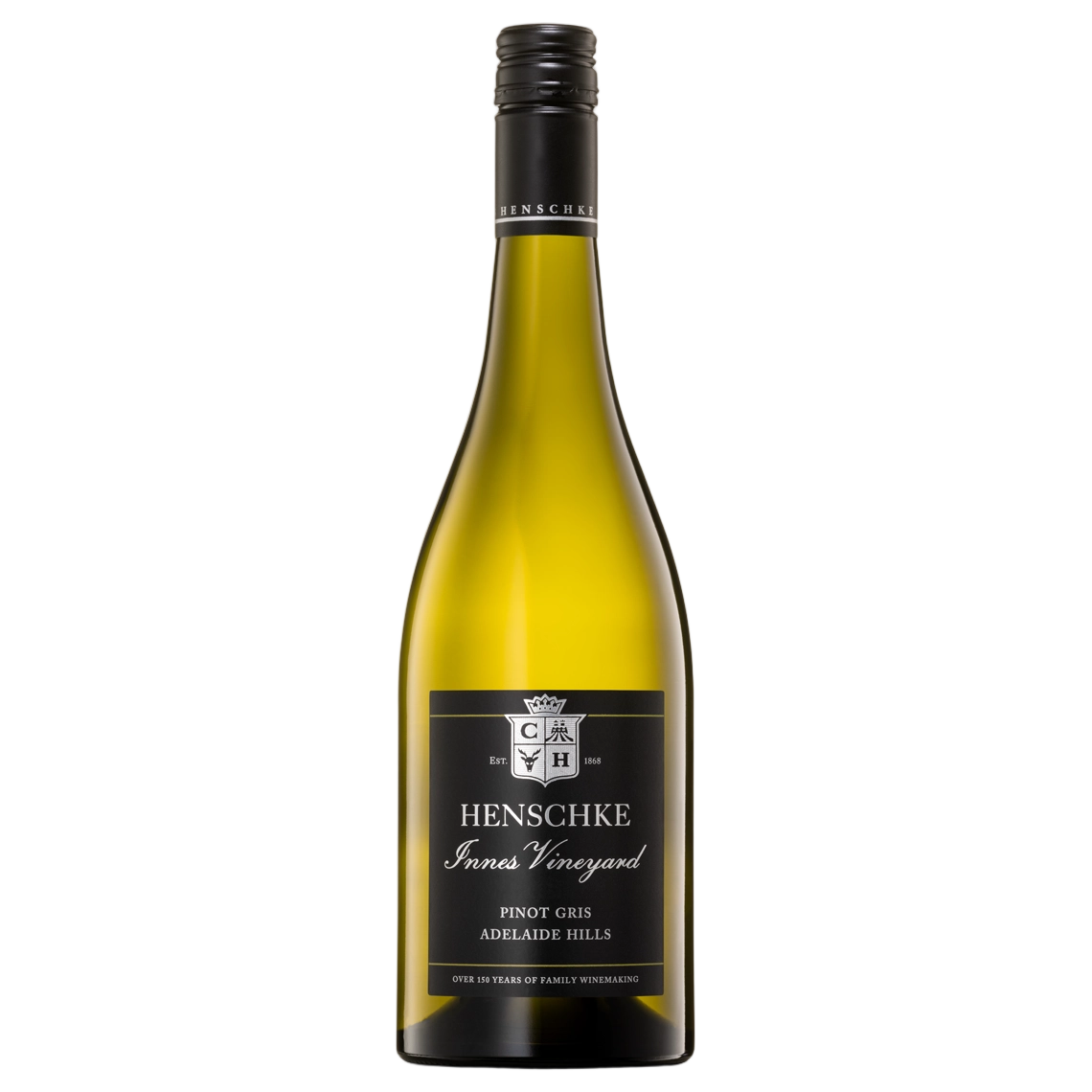 A bottle of Henschke Innes Vineyard Pinot Gris 2026 750ml White Wine