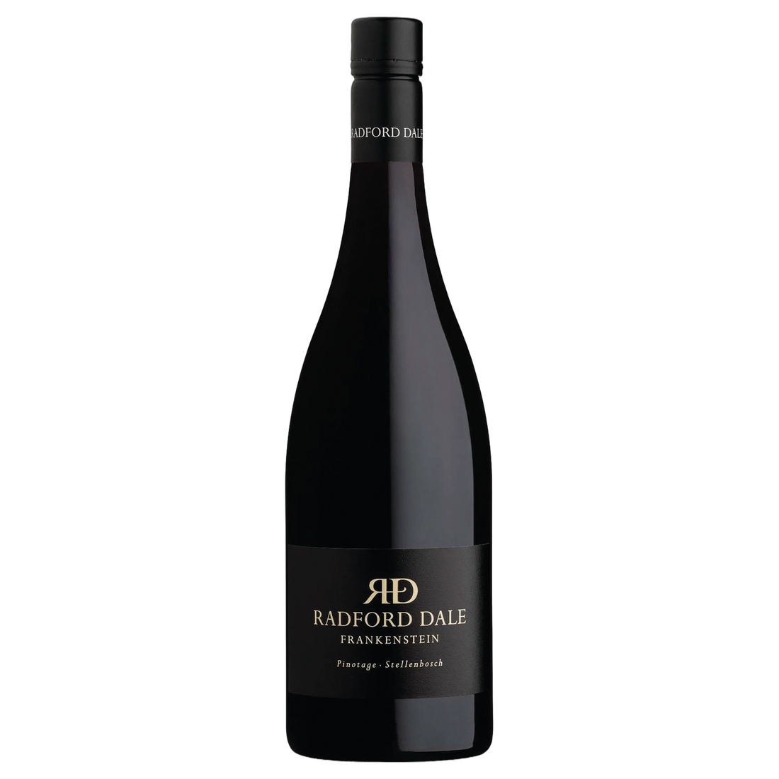 A bottle of Radford Dale Frankenstein Pinotage 2025 750ml Red Wine
