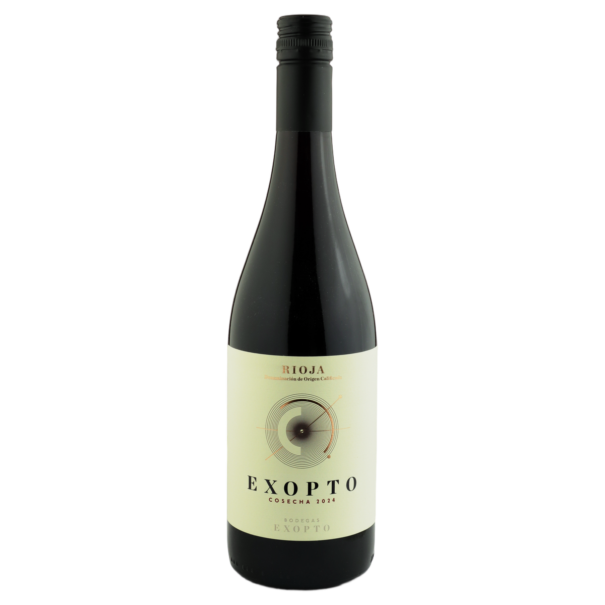 A bottle of Bodegas Exopto Rioja Exopto Tinto 2025 750ml Red Wine