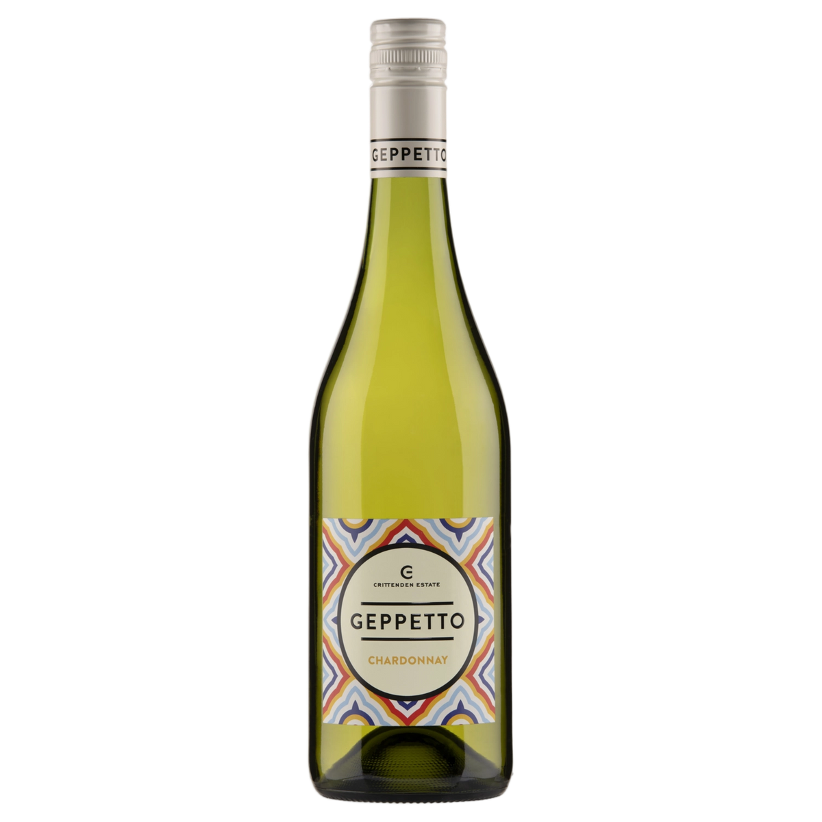 A bottle of Crittenden Geppetto Chardonnay 2024 750ml White Wine
