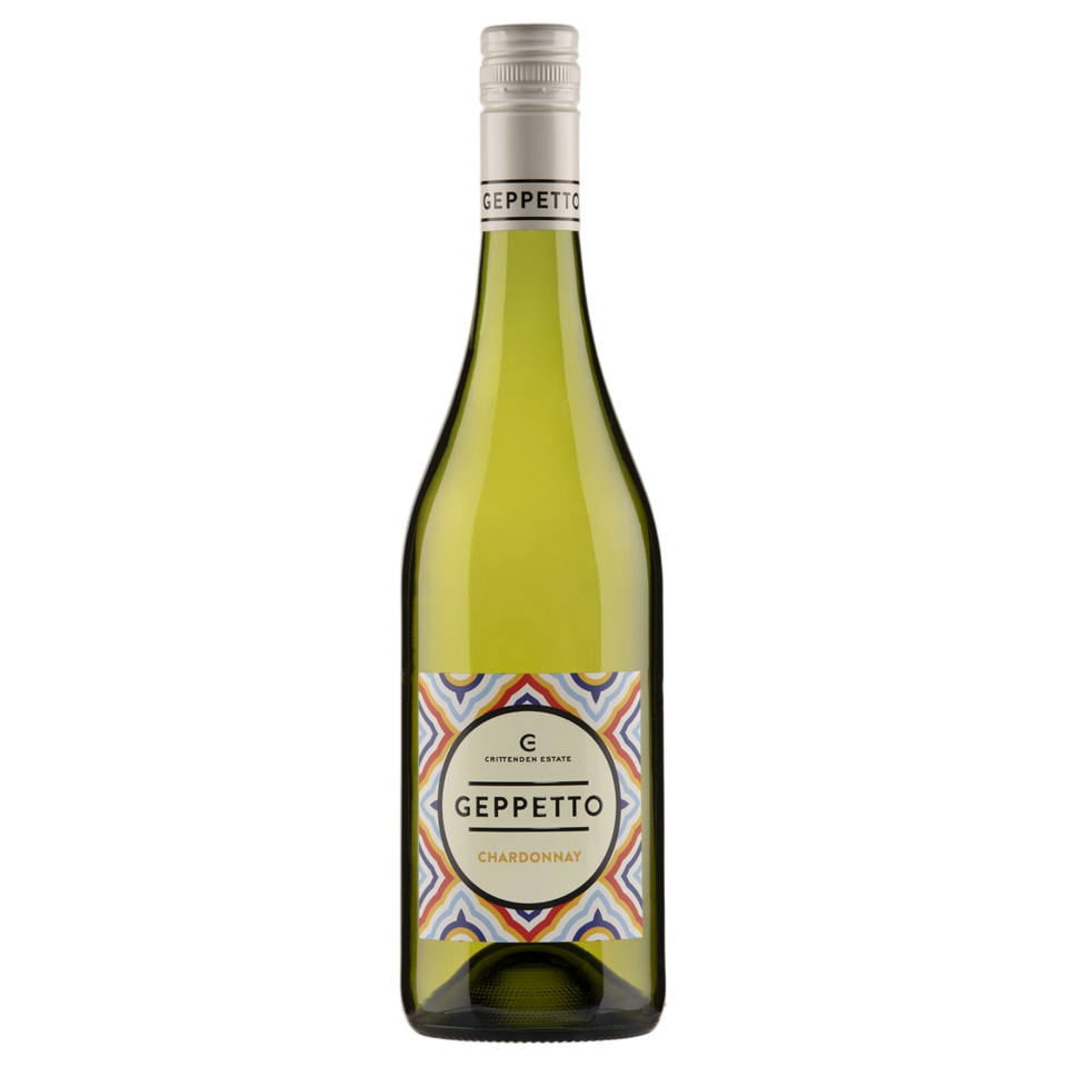A bottle of Crittenden Geppetto Chardonnay 2024 750ml White Wine