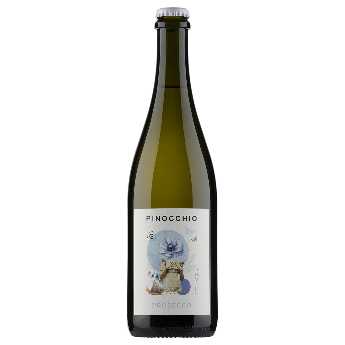 A bottle of Crittenden Pinocchio Prosecco NV 750ml Sparkling Wine