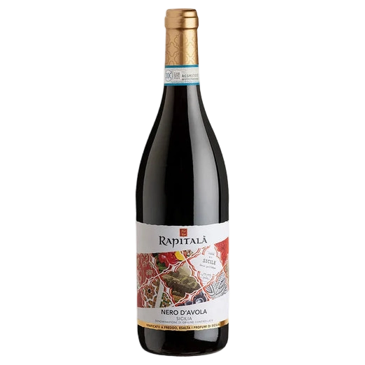 A bottle of Tenuta Rapitala Sicilia Biological Nero D'Avola 2022 750ml Red Wine