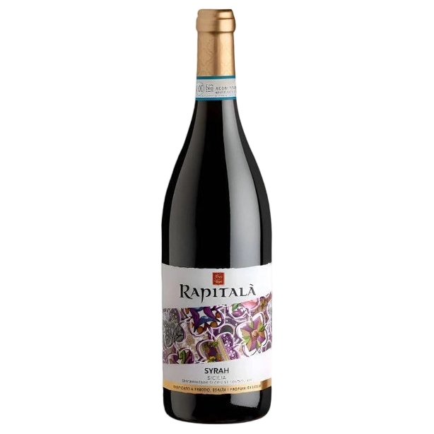 A bottle of Tenuta Rapitala Sicilia Biological Syrah 2022 750ml Red Wine