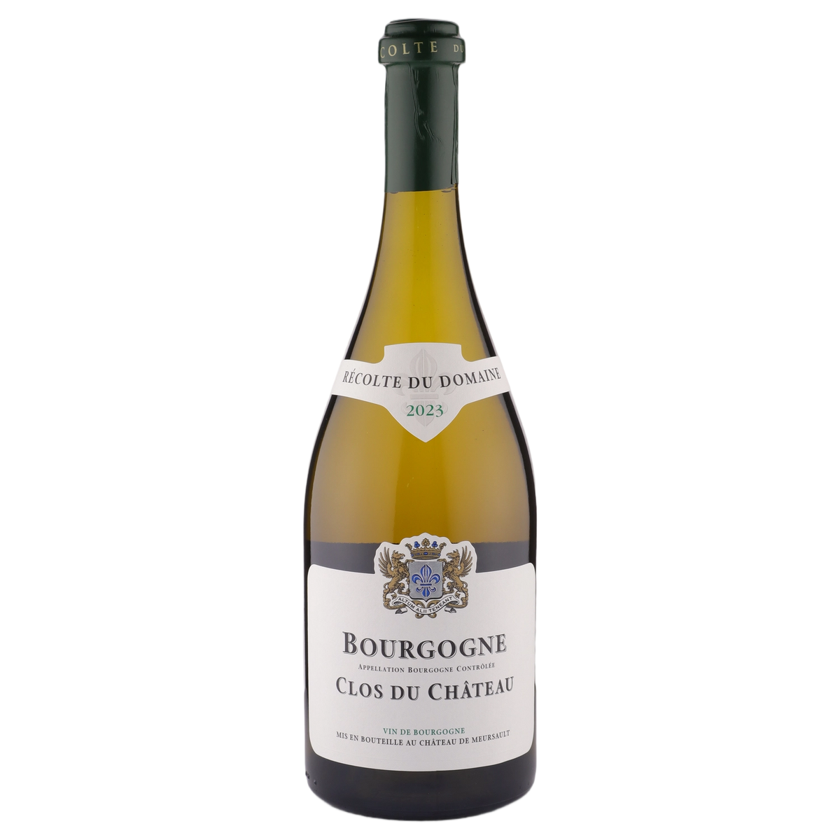 A bottle of Chateau de Meursault Clos du Chateau Bourgogne Blanc 2023 750ml White Wine
