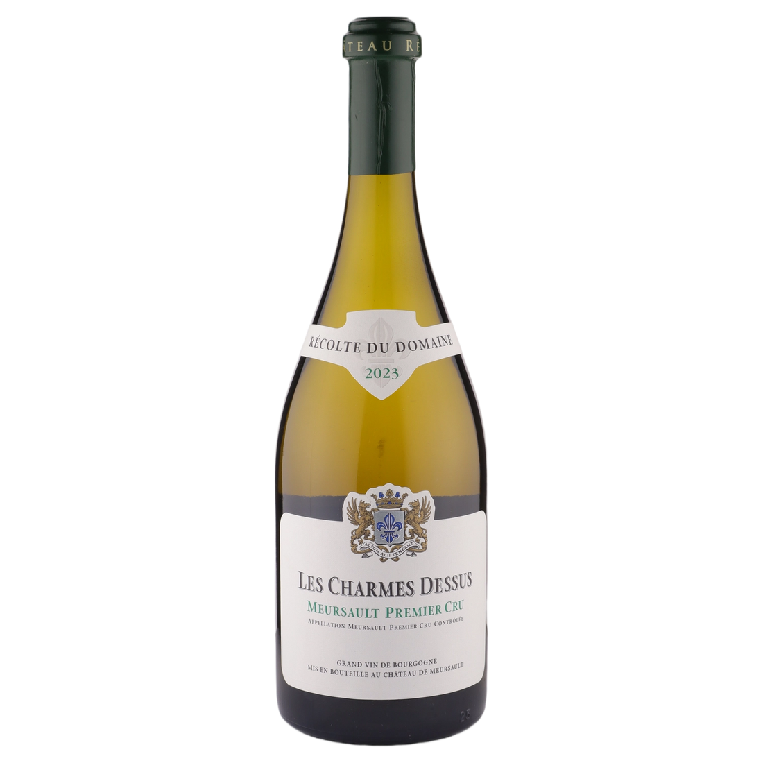 A bottle of Chateau de Meursault- Meursault Charmes Dessus 1er Cru 2023 750ml White Wine