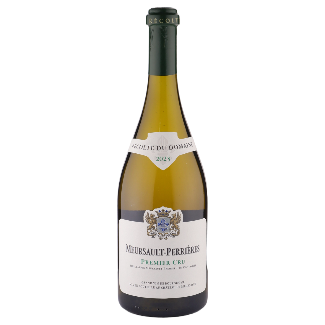 A bottle of Chateau de Meursault Meursault Perrieres 1er Cru 2023 750ml White Wine