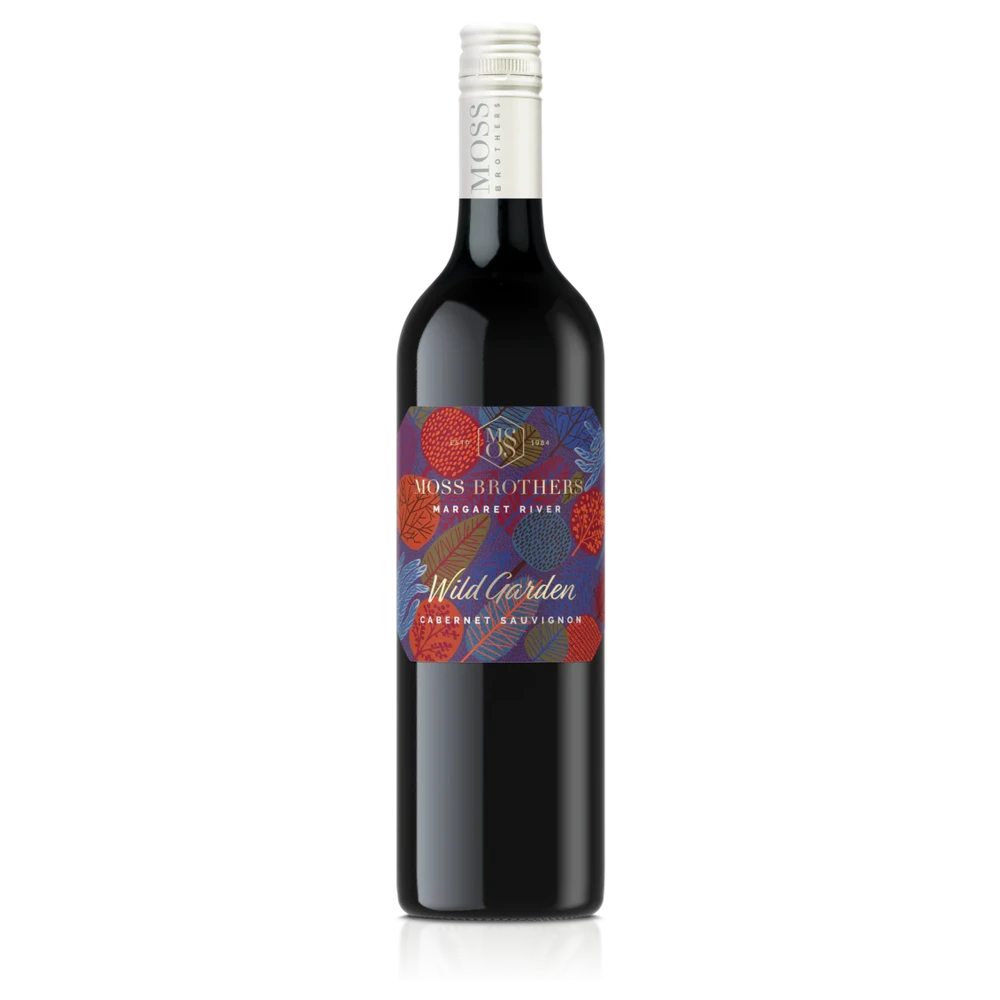 A bottle of Moss Brothers Wild Garden Cabernet Sauvignon 2023 750ml Red Wine