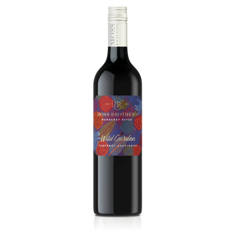 A bottle of Moss Brothers Wild Garden Cabernet Sauvignon 2023 750ml Red Wine