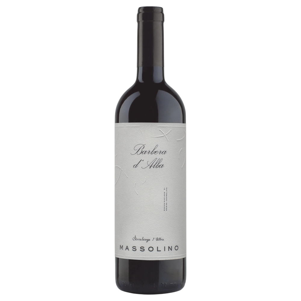 A bottle of Massolino Barbera d'Alba 2025 750ml Red Wine